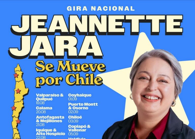 “Jeannette Jara se Mueve por Chile”: Candidata anuncia gira con escucha activa por todo el país