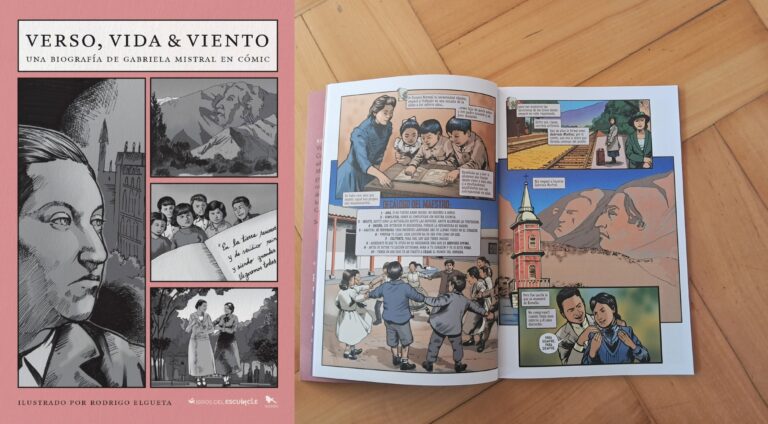 Verso, vida & viento: Gabriela Mistral revive en una poderosa biografía en cómic