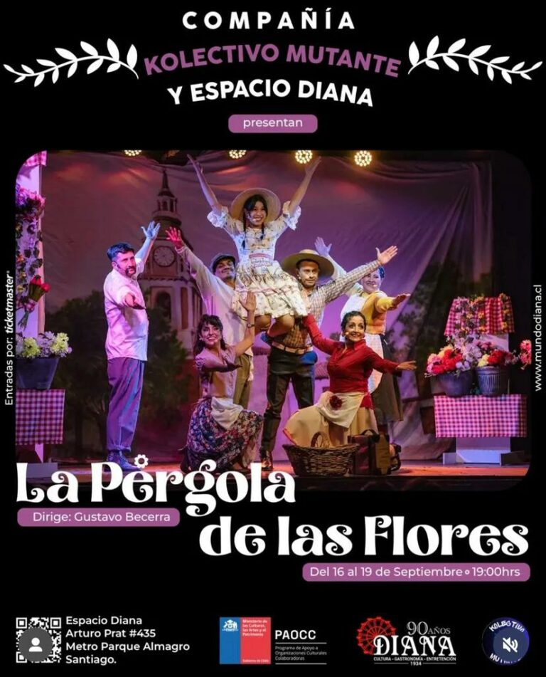 Panorama teatral dieciochero: La Pérgola de las Flores en Espacio Diana