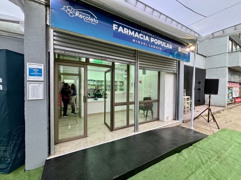En el marco de los 10 años de las farmacias populares, Recoleta inaugura nueva sucursal