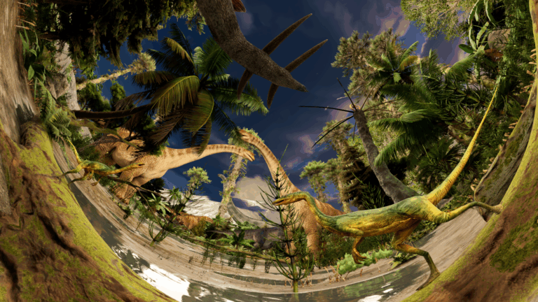 Dinosaurios: la nueva película inmersiva de Planetario USACH incluye canción de Javiera Mena