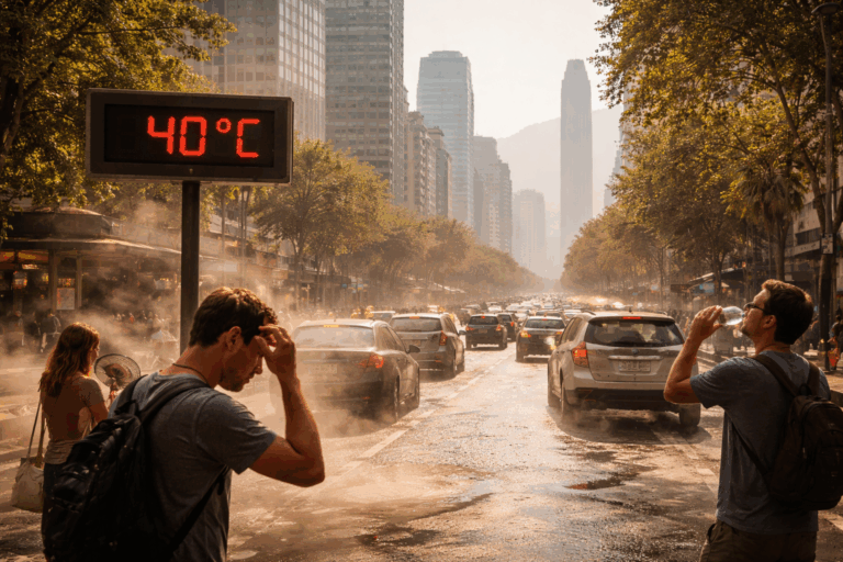 Super ola de calor en Chile: expertos llaman a extremar cuidados ante un verano más extremo