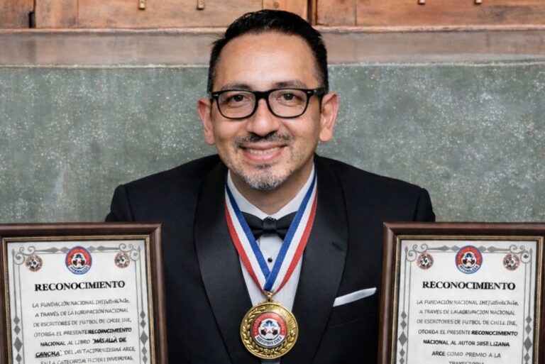 Instituto de Historia y Estadística del Fútbol Chileno reconoce trayectoria de José Lizana