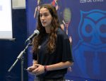 Amplia participación y defensa del derecho a la educación: Laura Mlynarz es candidata para presidir la FECH Amplia participación y defensa del derecho a la educación: Laura Mlynarz es candidata para presidir la FECH