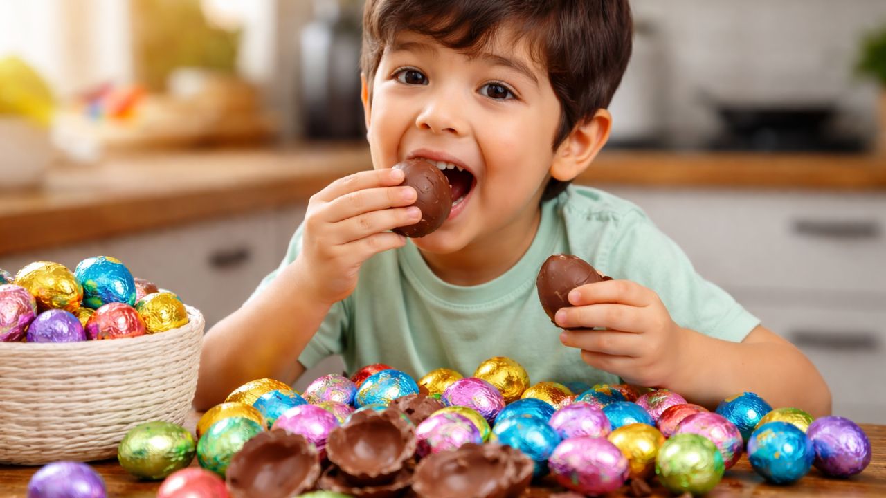 Huevitos de Pascua bajo la lupa: cuánto es demasiado para los niños