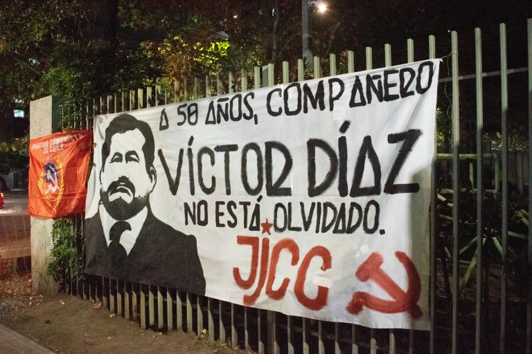 A 50 años de su desaparición: Conmemoran a Víctor Díaz en lugar donde fue secuestrado por agentes del Estado