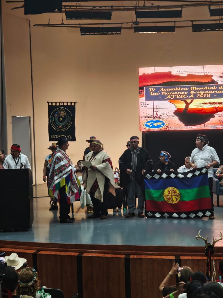 Con participación del parlamento de autoridades ancestrales Mapuche: Concluyó en México la 3 Asamblea Mundial de la Organización de Naciones Originarias