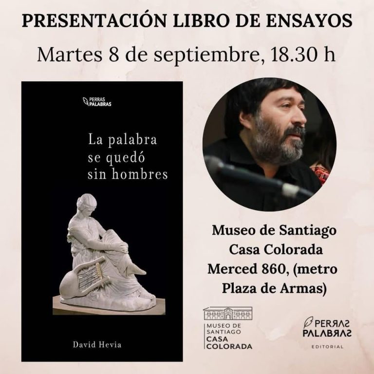 Autor chileno David Hevia publica 4 elogiadas nuevas obras y agota ediciones