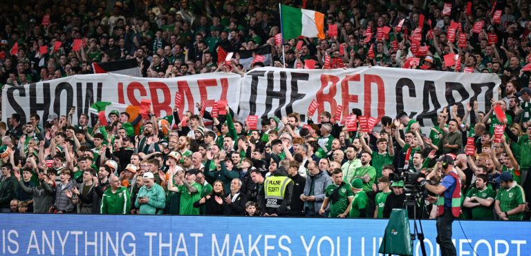 Europa: La participación de Israel en la Liga de Naciones de la UEFA es una traición a los palestinos y palestinas, a las propias reglas del fútbol y a los derechos humanos